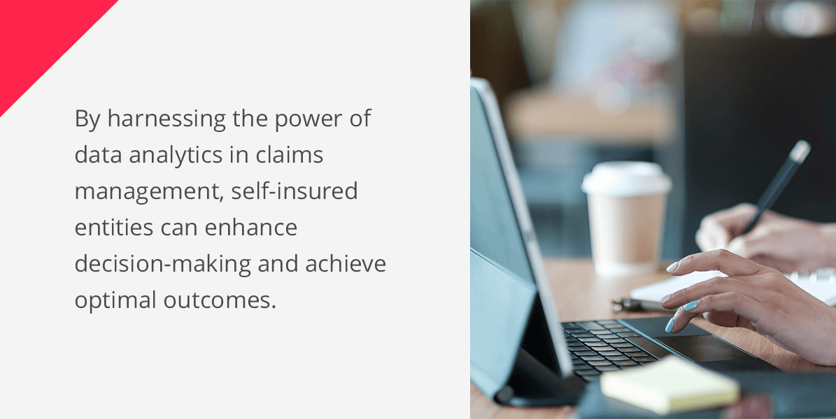 Data analytics in claims management